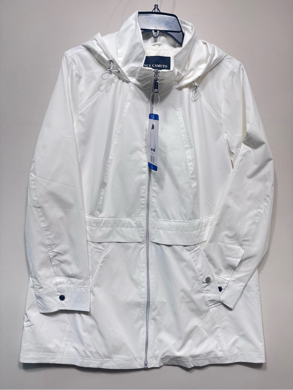 Vince Camuto Ladies' hooded Rain Jacket
